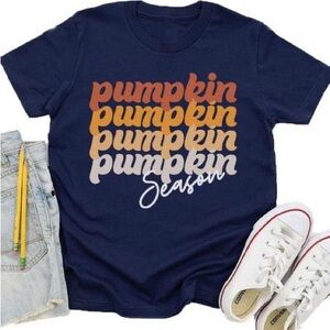 Pumpkin Season Kids Graphic Tee